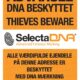 SelectaDNA sikringsmærker til dør, container og postkasse - DNA mærkning - FindMyGPS